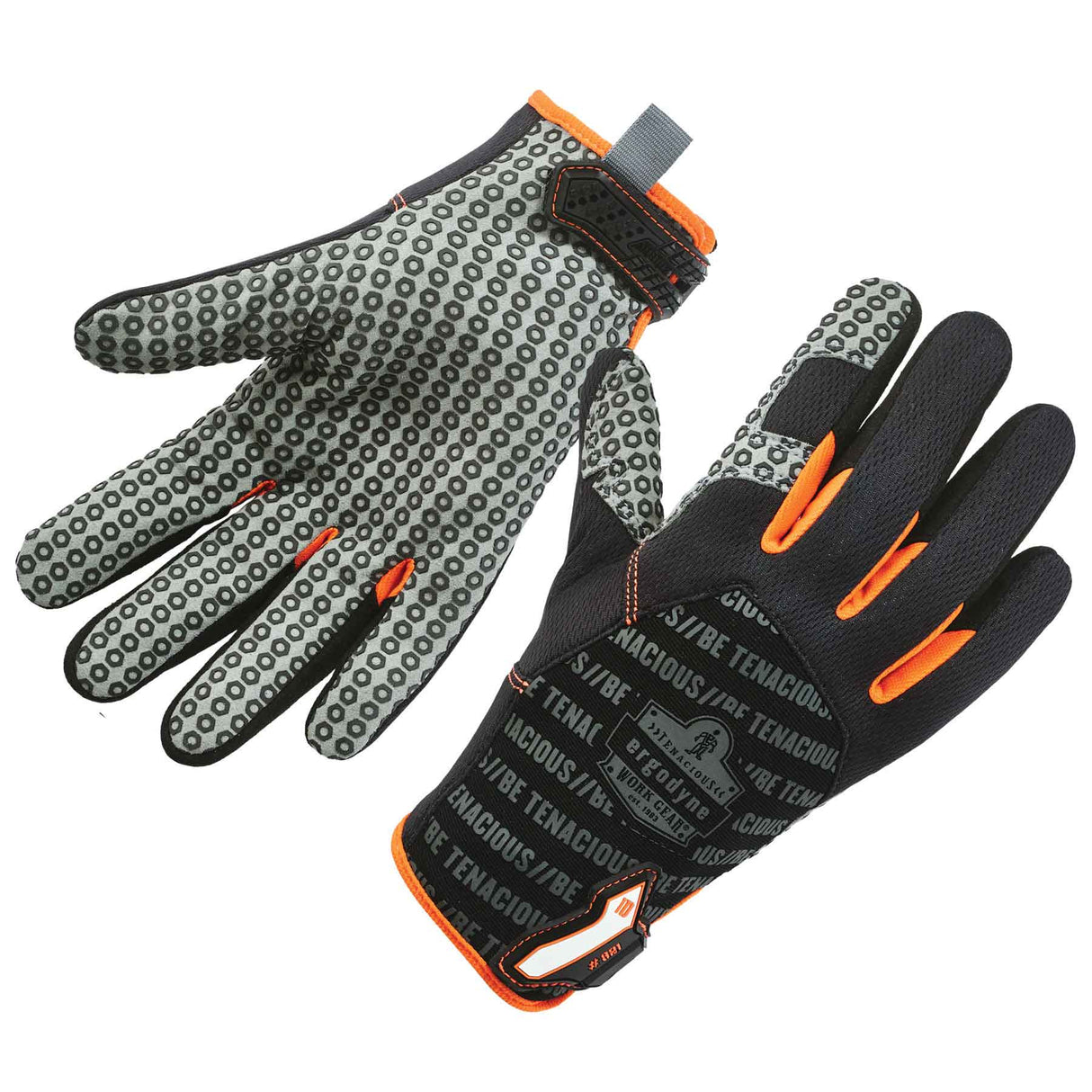 Ergodyne 17236 ProFlex 821 Smooth Surface Handling Gloves, 2XL, Black - 2