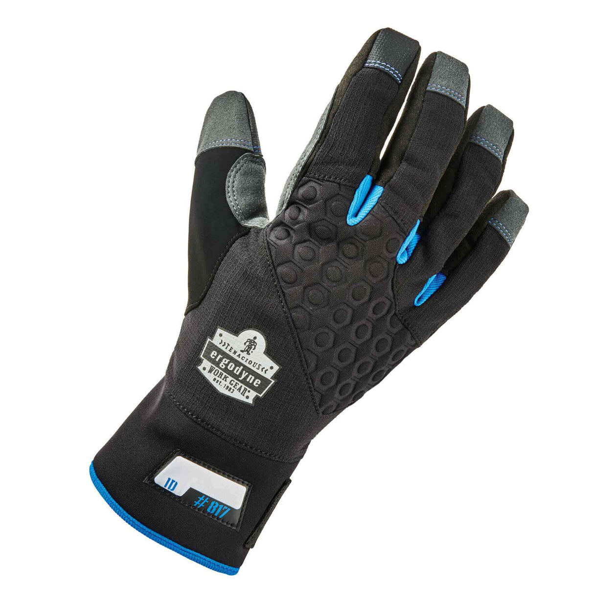 Ergodyne 17353 ProFlex 817 Reinforced Thermal Utility Gloves, Medium, Black