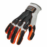 Ergodyne 17584 922CR-CASE L Gray Nitrile-Coated CR Gloves 96-Pair - 2