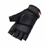 Ergodyne 17693 900 M Black Half-Finger Impact Gloves - 3