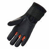 Ergodyne 17732 9012 S Black Certified AV Gloves + Wrist Support - 3