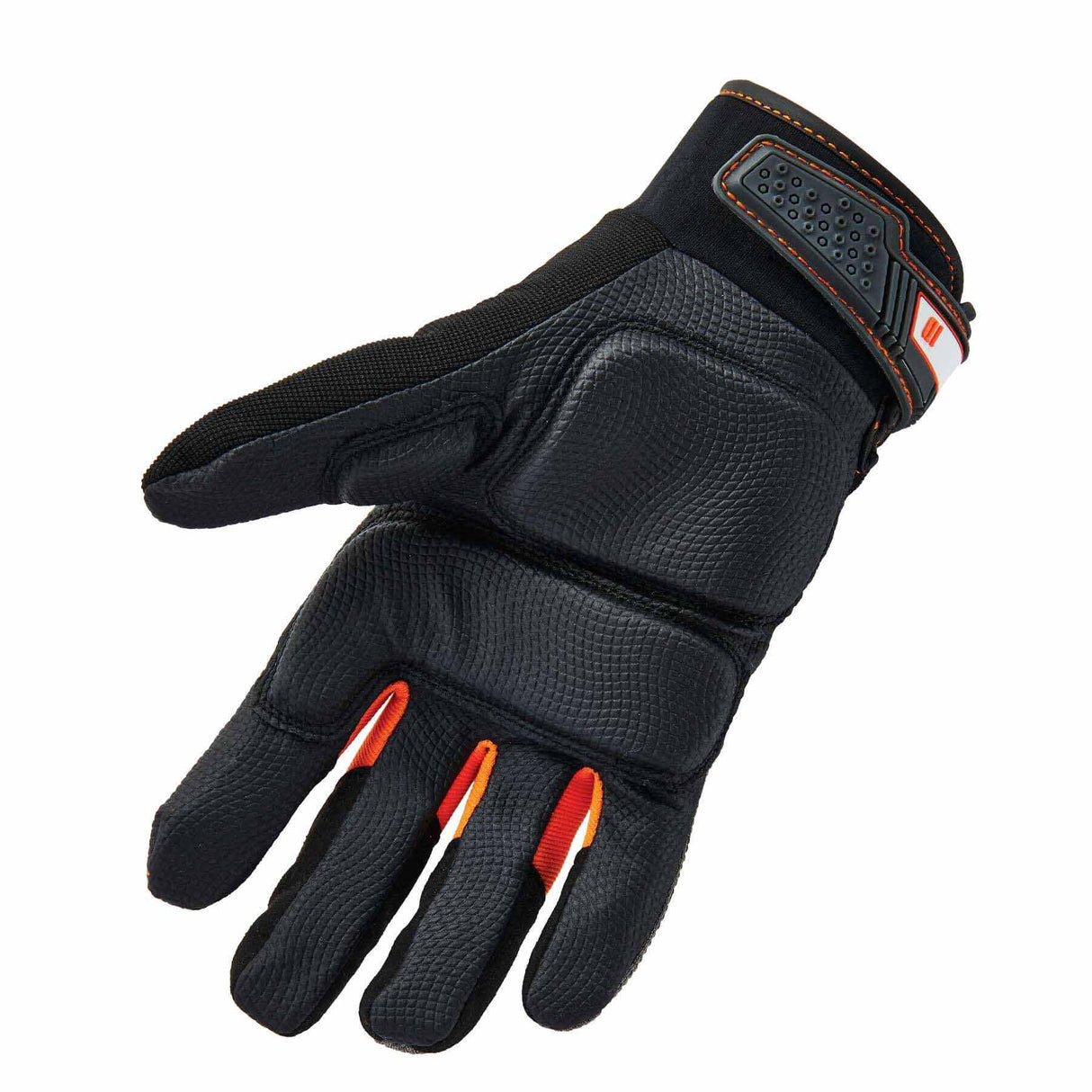 Ergodyne 17772 9001 S Black Full-Finger Impact Gloves - 3