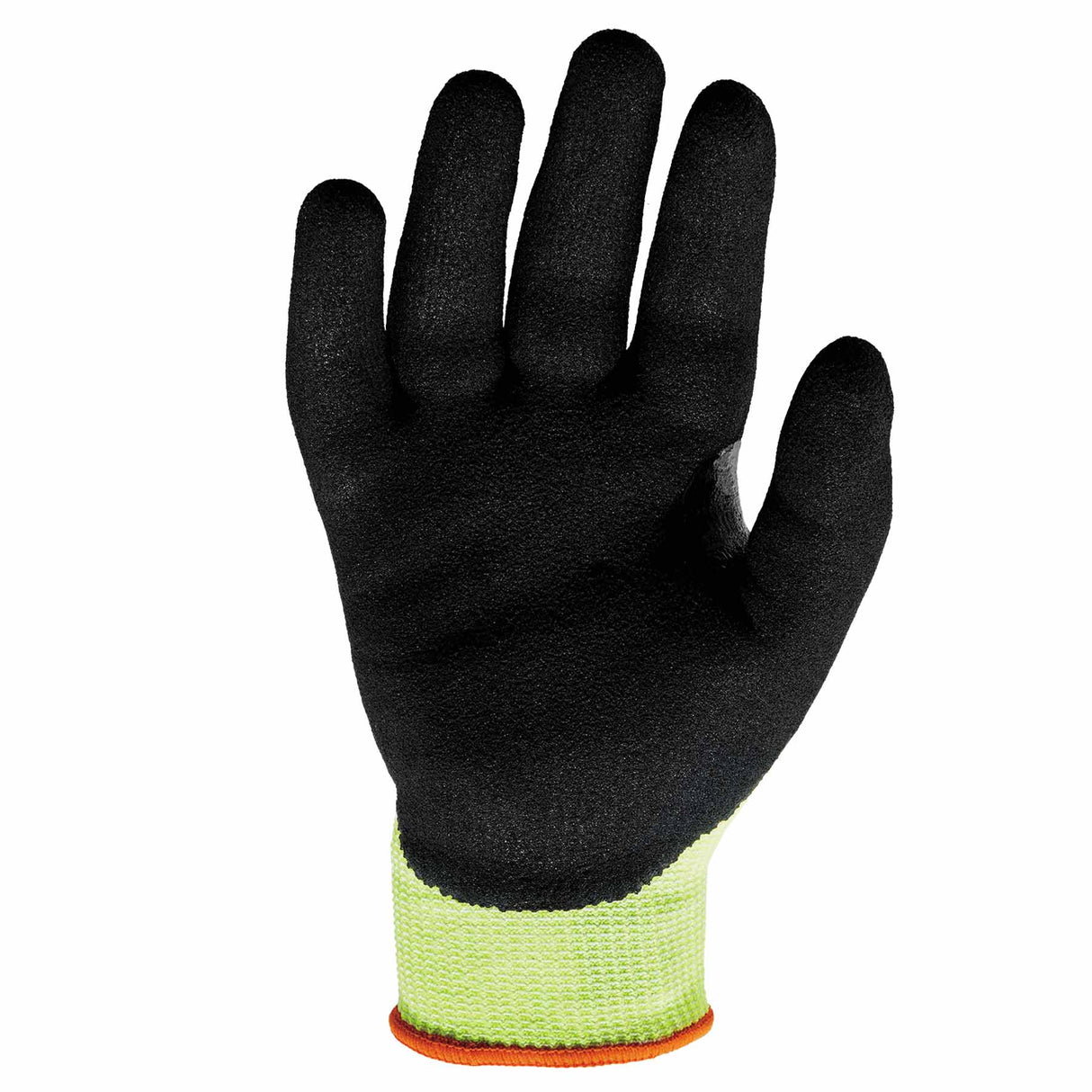 Ergodyne 17812 7041 S Lime ANSI A4 Nitrile-Coated CR Gloves - 3