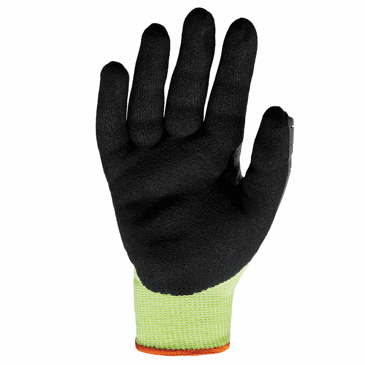 Ergodyne 17833 7141-CASE M Lime ANSI A4 DIR Nitrile-Coated CR Gloves 72-Pair - 3