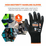 Ergodyne 17852 7001-CASE S Black Nitrile-Coated Gloves - DSX 144-Pair - 4