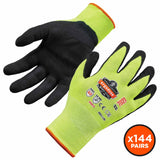 Ergodyne 17863 7021-CASE M Lime ANSI A2 Nitrile-Coated CR Gloves - WSX 144-Pair