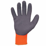 Ergodyne 17893 7401-CASE M Orange Coated Lightweight Winter Gloves 144-Pair - 3