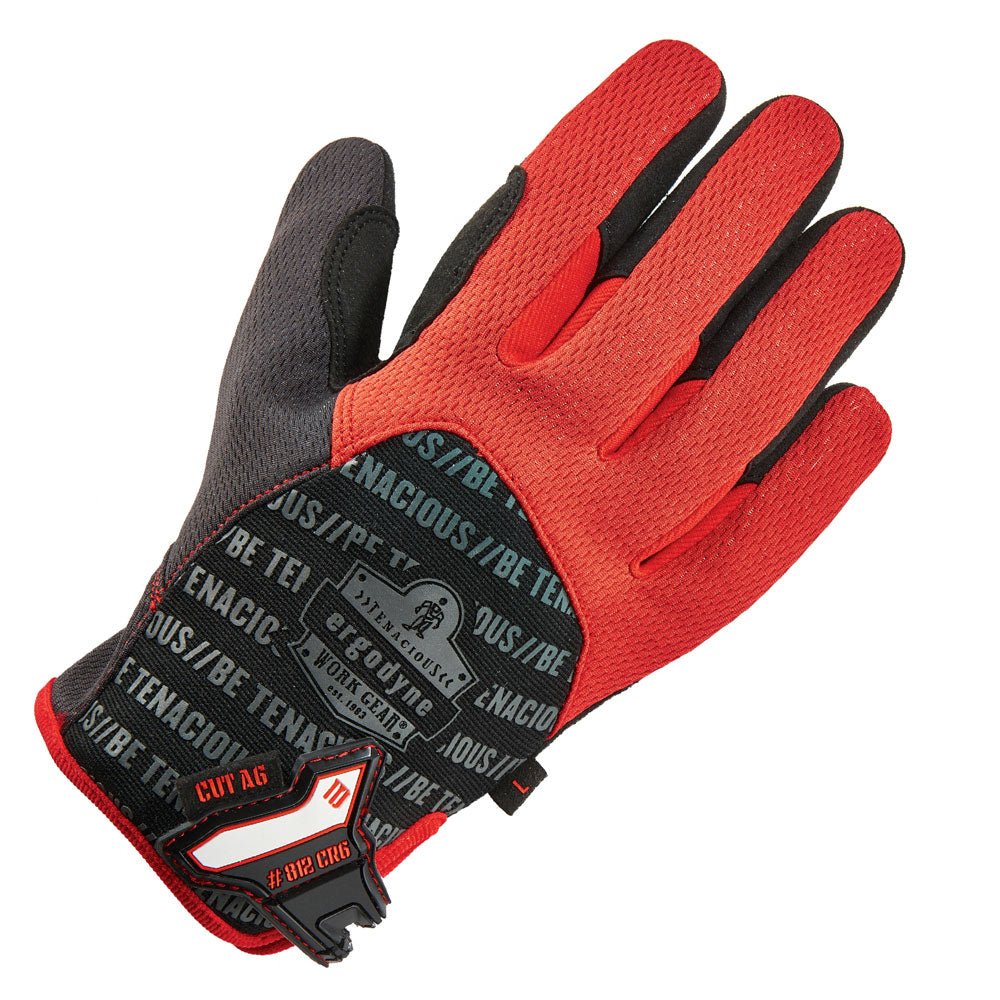 Ergodyne 17922 ProFlex 812CR6 Utility + Cut Resistance Gloves, Small, Black