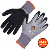 Ergodyne 17932 7501-CASE S Gray Coated Waterproof Winter Gloves 144-Pair