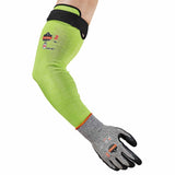 Ergodyne 17945 7941-PR 22 in Lime CR Protective Arm Sleeve 1-Pair - 4