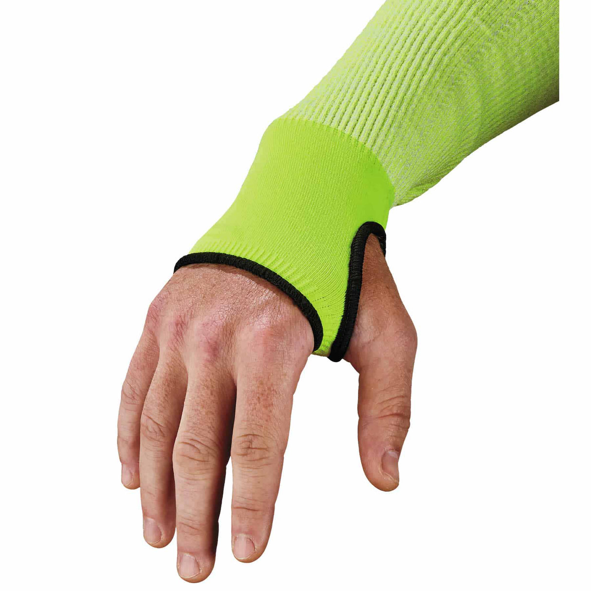 Ergodyne 17947 7941-CSPR 18 in Lime CR Protective Arm Sleeve 144-Pair - 4