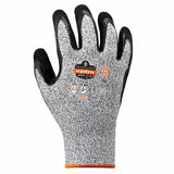 Ergodyne 17986 7031 2XL Gray ANSI A3 Nitrile-Coated CR Gloves - 2