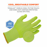 Ergodyne 18012 7040 S Lime ANSI A4 CR Food Grade Gloves - 4