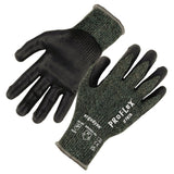 Ergodyne 18044 #7070 1-pair L Green ANSI A7 Nitrile Coated CR Gloves