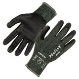 Ergodyne 18044 #7070 1-pair L Green ANSI A7 Nitrile Coated CR Gloves