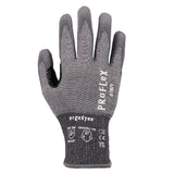 Ergodyne 18064 #7071 12-pair L Gray ANSI A7 PU Coated CR Gloves - 7
