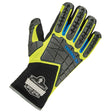 Ergodyne 18102 ProFlex 925WP Dorsal Impact-Reducing + Thermal WP Gloves, Small, HV Lime