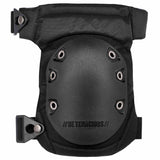 Ergodyne 18435 435  Black Cap Hinged Gel Knee Pad Buckles - Hard Cap - 2