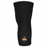 Ergodyne 18526 525 M/L Black Lightweight Knee Sleeves Pair - 7