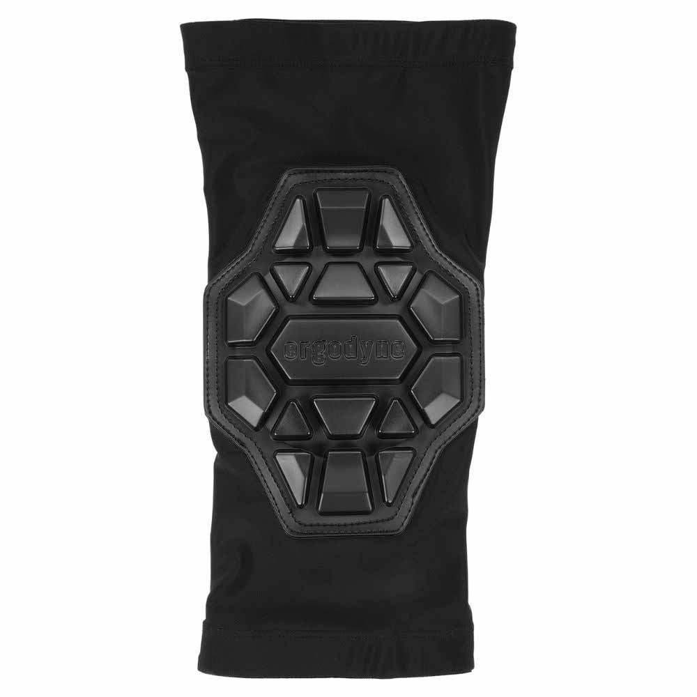 Ergodyne 18550 550 S/M Black Padded Knee Sleeves 3-Layer Foam Cap Pair - 6