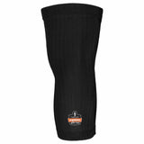 Ergodyne 18550 550 S/M Black Padded Knee Sleeves 3-Layer Foam Cap Pair - 7