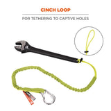Ergodyne 19003 Squids 3100 Single Carabiner Tool Lanyard 35" to 42" 10 lb Capacity - 5