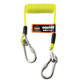 Ergodyne 19130 OAH 3130S Coiled Cable Lanyard - 2lb  Small - 3