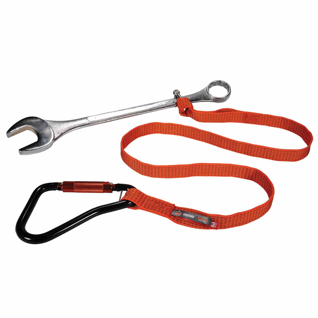 Ergodyne 19148 3148 Standard Orange Lanyard - XL Carabiner + Loop - 80lbs - 2