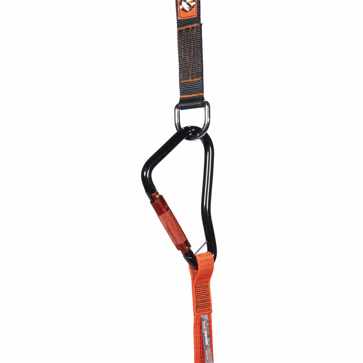 Ergodyne 19148 3148 Standard Orange Lanyard - XL Carabiner + Loop - 80lbs - 3