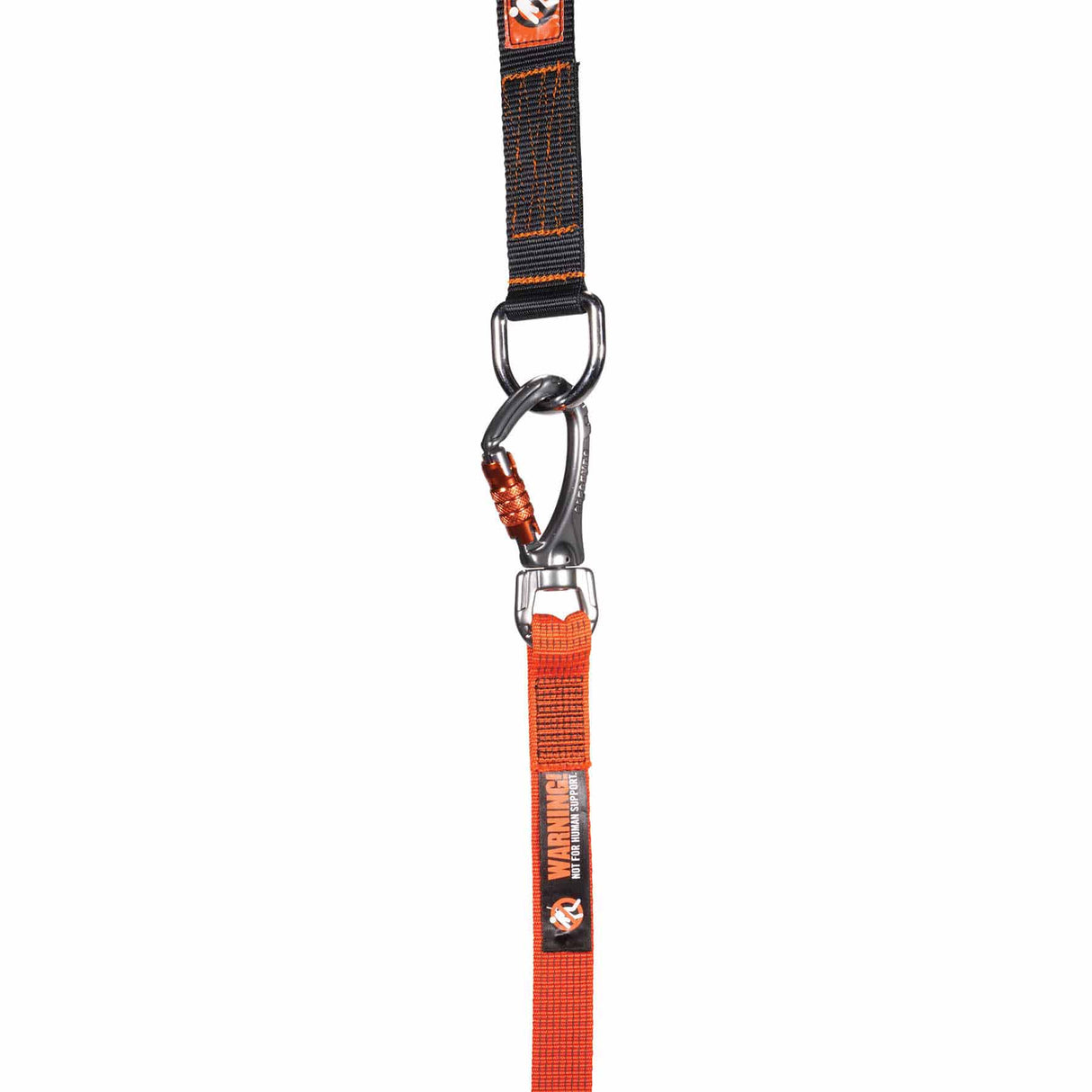 Ergodyne 19149 3149 Standard Orange Lanyard - XL Carabiner + Swivel Carabiner - 80lbs - 5