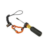 Ergodyne 19161 Squids 3156 Coil Tool Lanyard with Single Carabiner 2 lb - 3