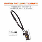 Ergodyne 19166 3134  Black Barcode Scanner Sling Lanyard - 2