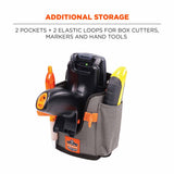 Ergodyne 19185 5543 L Gray Handheld Barcode Scanner Mount Holder - 2