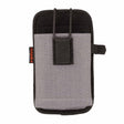 Ergodyne 19192 5542 L Gray Phone Style Scanner Holster with Belt Loop