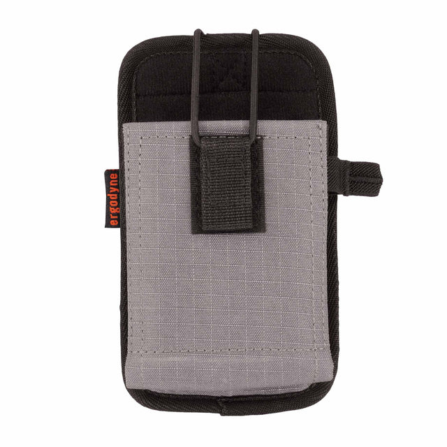 Ergodyne 19192 5542 L Gray Phone Style Scanner Holster with Belt Loop