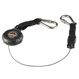 Ergodyne 19300 OAH 3000 Retractable Dual SS Carabiner - 1lb - 2