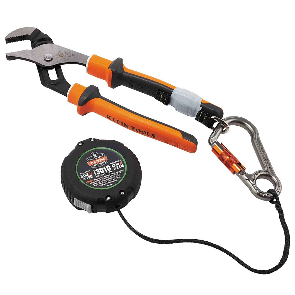 Ergodyne 19310 Squids 3010 Retractable Tool Lanyard with Belt Loop Clip - 8