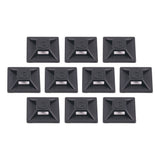 Ergodyne 19702 #3701 10-pack Black Mini Adhesive Mount Replacements - 2lbs / 0.9kg