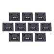 Ergodyne 19702 #3701 10-pack Black Mini Adhesive Mount Replacements - 2lbs / 0.9kg