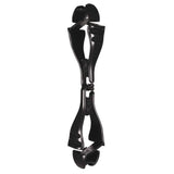 Ergodyne 19712 Squids 3400 Black Dual Clip Glove Holder 6.5" x 1" x 1"