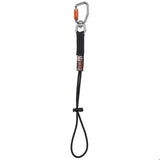 Ergodyne 19766 15" Elastic Tool Tail Lanyard with Carabiner and Cinch Loop 10 lb. (3 Pack) - 2