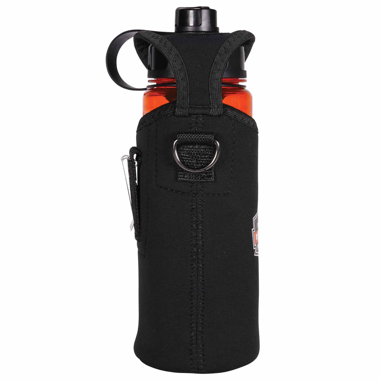 Ergodyne 19776 3775 L Black Can + Bottle Holder Trap - 3