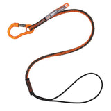 Ergodyne 19804 #3104F(x) Standard Orange and Gray Tool Lanyard - Carabiner Choke Loop - 10lbs