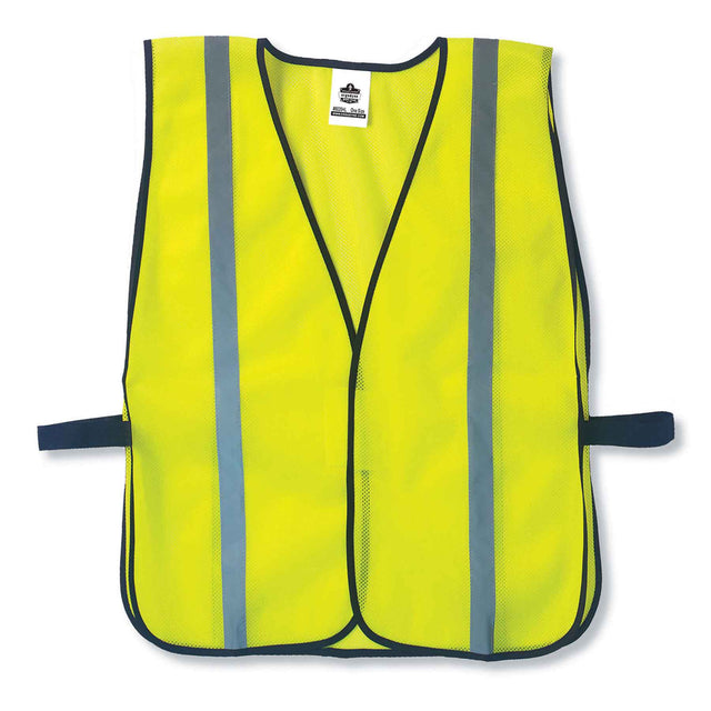 Ergodyne 20040 GloWear 8020HL Non-Certified Standard Vest, HV Lime