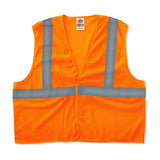 Ergodyne 20961 GloWear 8205HL Type R Class 2 Super Econo Mesh Vest, XSmall, HV Orange - 2