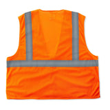 Ergodyne 20985 GloWear 8205Z Type R Class 2 Super Econo Mesh Vest, Large/XL, HV Orange