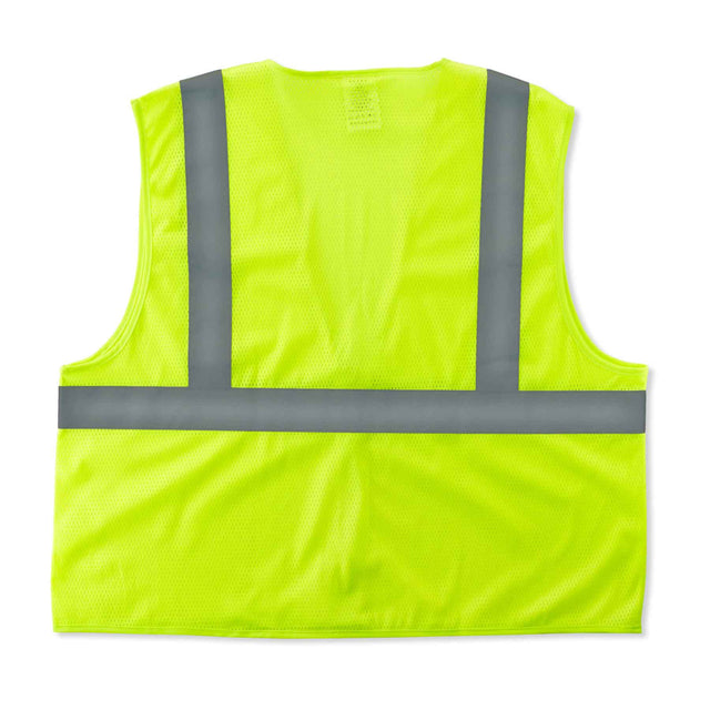 Ergodyne 20995 GloWear 8205Z Type R Class 2 Super Econo Mesh Vest, Large/XL, HV Lime