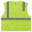 Ergodyne 21021 8210HL XS Lime Class 2 Economy Mesh Vest - H+L