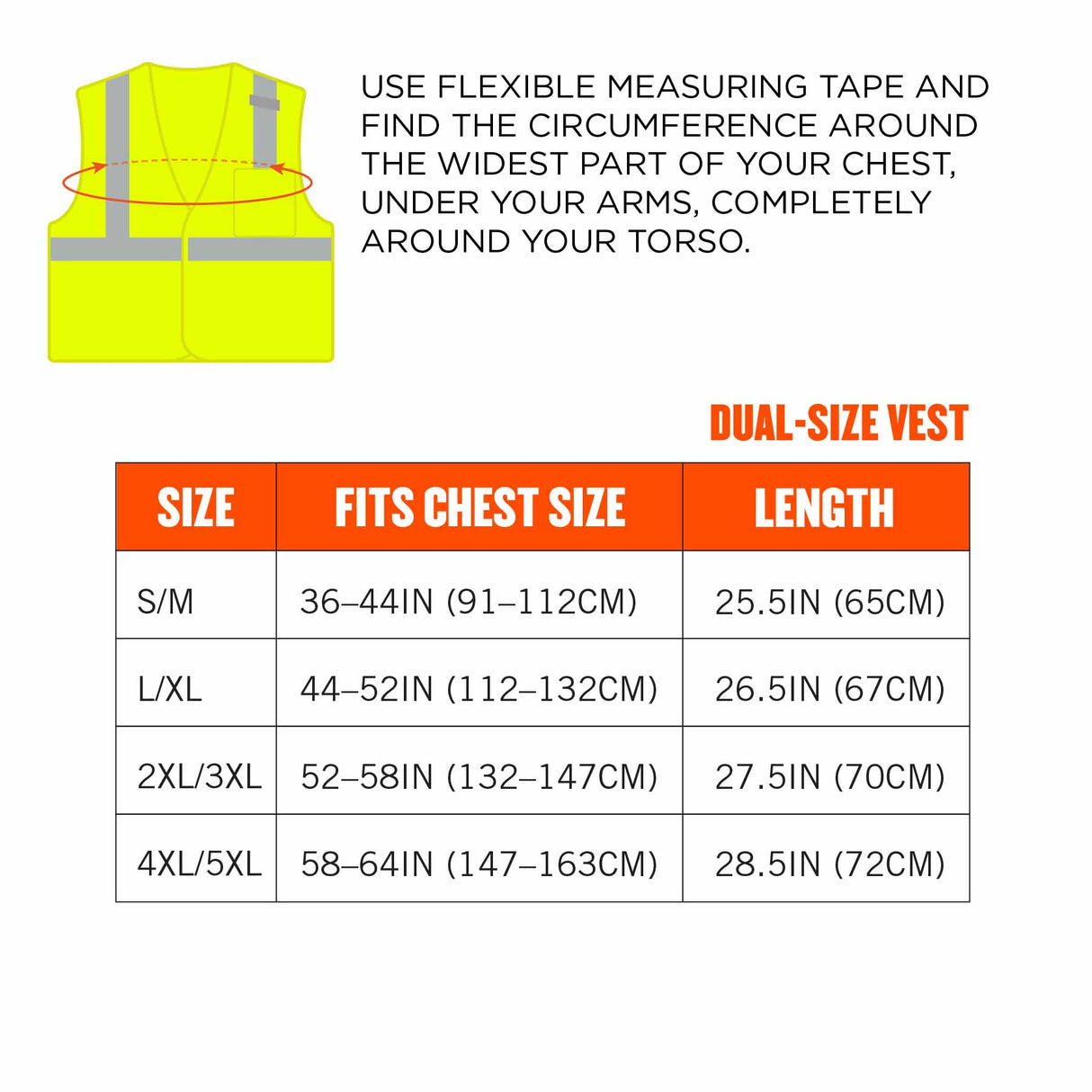 Ergodyne 21021 8210HL XS Lime Class 2 Economy Mesh Vest - H+L - 7