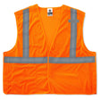 Ergodyne 21061 GloWear 8215BA Type R Class 2 Econo Breakaway Mesh Vest, XSmall, HV Orange